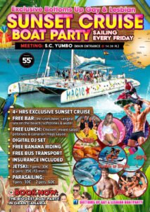 Bottoms Up Gay and Lesbian Sunset Cruise Boat Party
