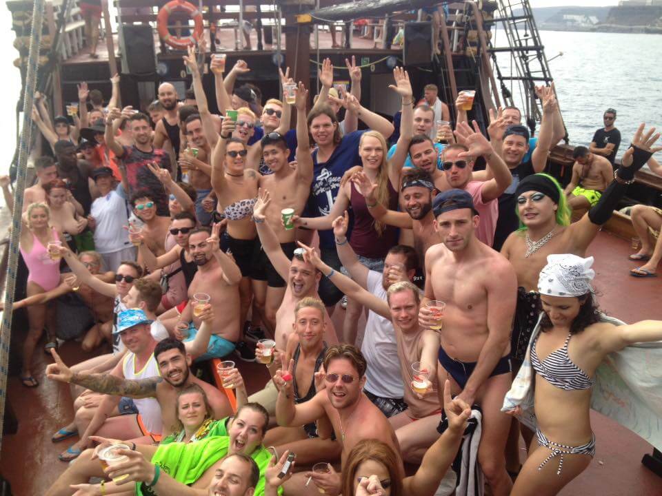 Welcome to Bottoms Up Gay Boat Party